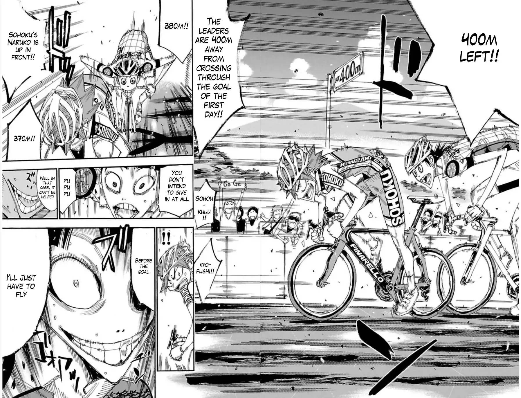 Yowamushi Pedal Chapter 346 13